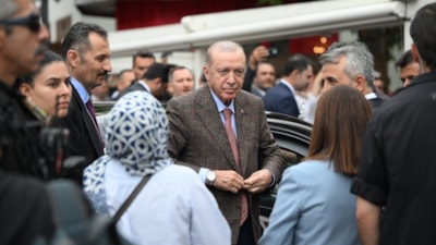 Cumhurbaşkanı Erdoğan, Edirne'de vatandaşlarla bir araya geldi