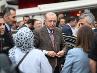Cumhurbaşkanı Erdoğan, Edirne'de vatandaşlarla bir araya geldi