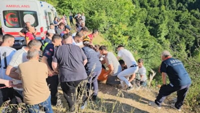 Zonguldak'ta şelaleye giren genç hayatını kaybetti