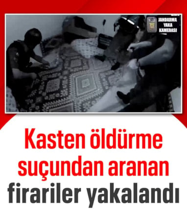 Kasten öldürme suçundan hükümlü 2 firari Malatya'da yakalandı