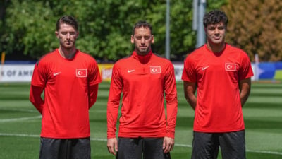 Hakan Çalhanoğlu, Ozan Kabak ve İsmail Yüksek, Avustralya maçı öncesi konuştu
