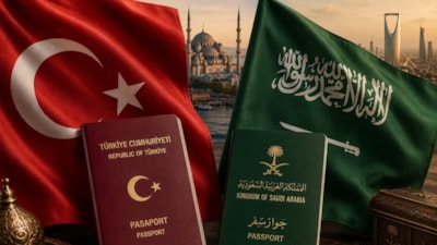 Türkiye ile Suudi Arabistan arasında vize muafiyeti başladı