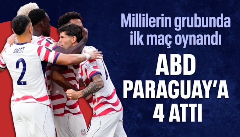 ABD, Paraguay'ı farklı geçti