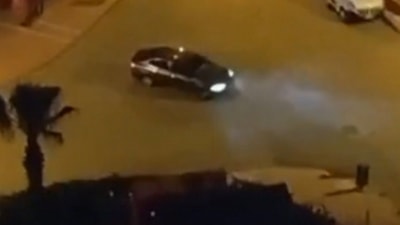 Mersin'de drift atan sürücüye 140 bin lira ceza kesildi