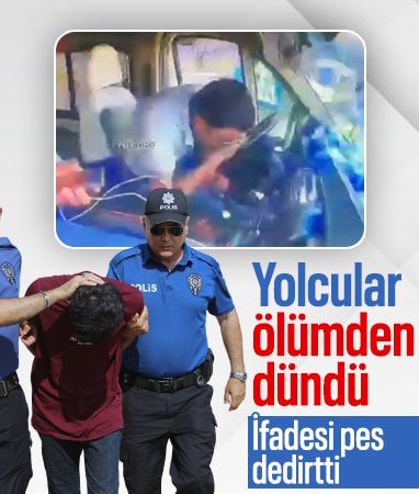 Adana'da direksiyon başında uyuyan şoförün ifadesi ortaya çıktı
