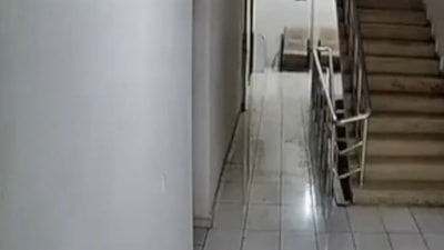 Gaziantep'te 4.6'lık deprem anına ilişkin kamera kayıtları