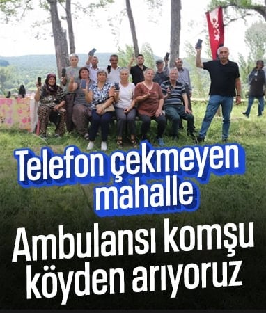 Eskişehir'de telefon ve internet çekmeyen mahalle: 'Ambulansı komşu köyden arıyoruz'