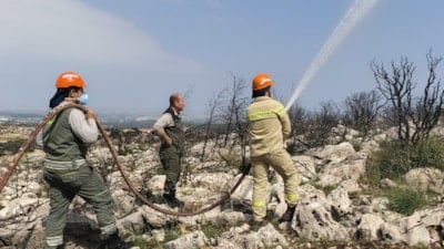 Mersin’de orman yangını tatbikatı gerçeğini aratmadı
