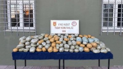 MSB duyurdu: Van hudut hattında 290 kilo uyuşturucu ele geçirildi
