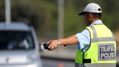 Aksaray'da sahte plakalı kamyonet sürücüsü: İşimiz acildi