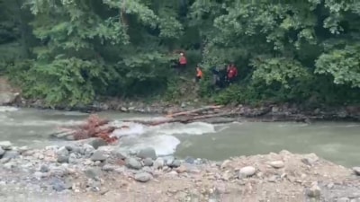 Rize'de kayıp şahsı arama çalışmalarında bir personel hayatını kaybetti