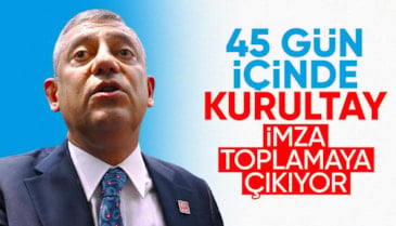 Özgür Özel ilk resmi adımı atıyor: Kurultay imzaları teslim edilecek