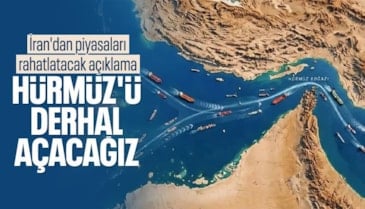 İran'dan 'Hürmüz tüm ticari gemilere derhal açılacak' mesajı