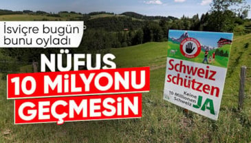 İsviçre sandığa gitti: Nüfus 10 milyon ile sınırlansın mı