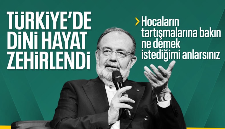 'Sarıklı, cübbeli kardeşlerimiz dini zehirliyor'