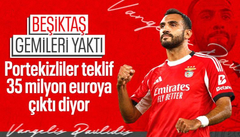 Beşiktaş, Vangelis Pavlidis için teklif yükseltti