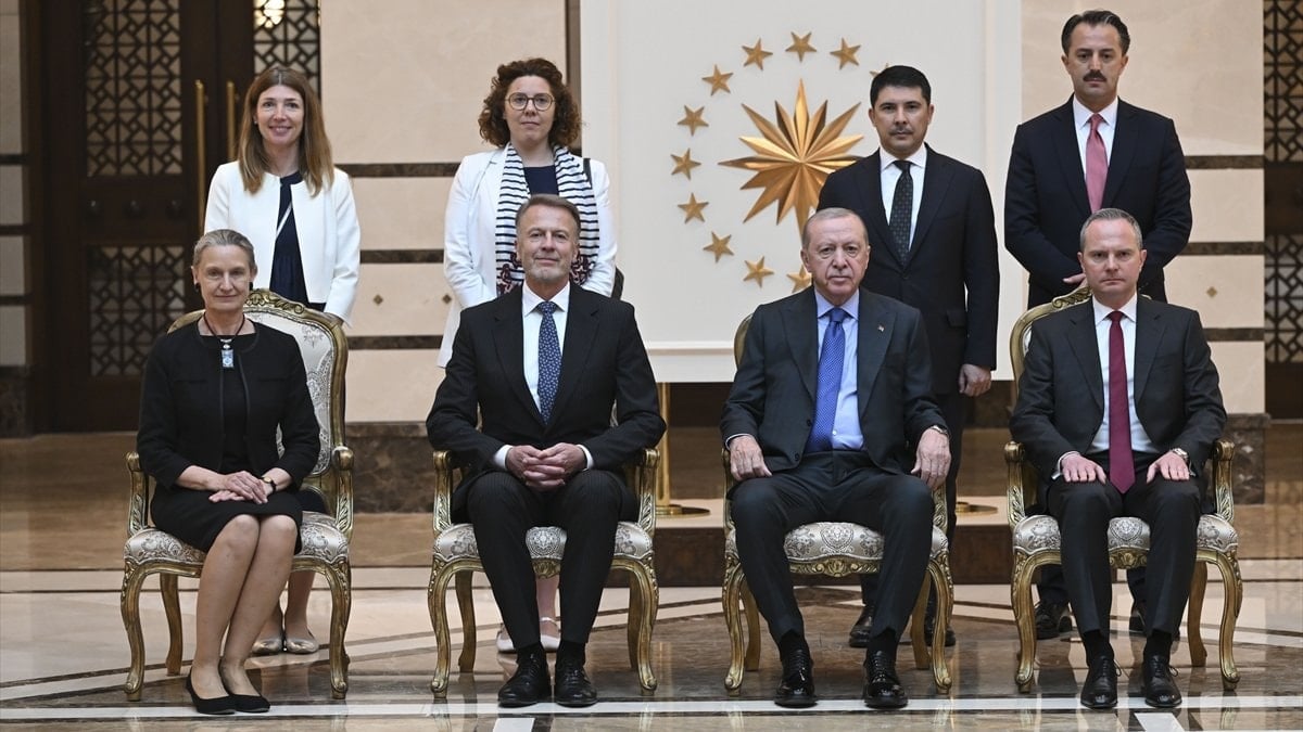 Cumhurbaşkanı Erdoğan, büyükelçilerin güven mektuplarını kabul etti