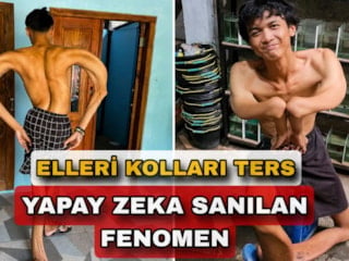 Yapay zeka sanılan fenomen: Ters eklemli Dimas Bengkong'un mücadelesi