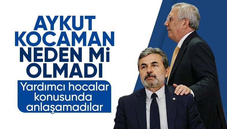 Fenerbahçe'de Aykut Kocaman'ın teknik direktör olmama nedeni belli oldu
