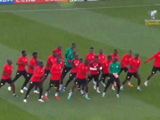 Dünya Kupası'nda eğlenceli anlar: Senegal'in ısınma dansı