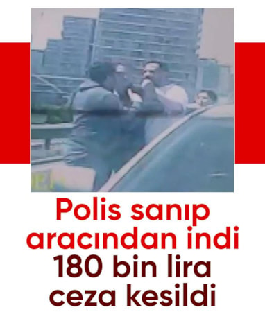 İstanbul'da polis zannedip araçtan indi: 180 bin lira ceza yazıldı