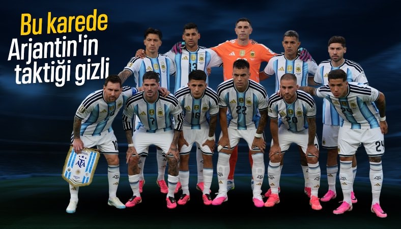 Arjantin'in Lionel Messi taktiği ortaya çıktı
