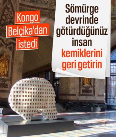 Kongo, Belçika'dan sömürge döneminde götürülen insan kemiklerinin getirilmesini istedi