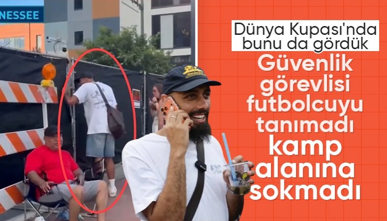 Dünya Kupası'nda bu kez güvenlik krizi: İspanyol oyuncuyu kamp alanına almadılar