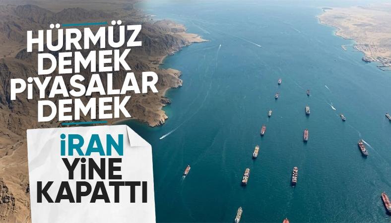İran: Hürmüz Boğazı tanker trafiğine kapatılacak