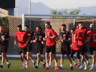 A Milli Futbol Takımı’nda ABD maçının hazırlıkları başladı