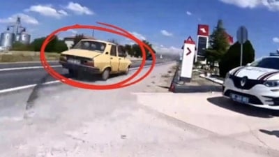 Yozgat’ta 'dur' ihtarına uymayan sürücüye aracının iki katı ceza