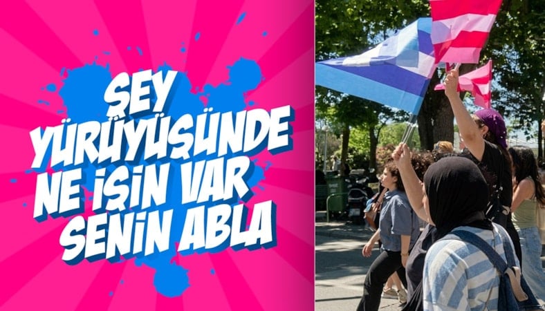 LGBT eyleminde aileyi dayatma ilan ettiler