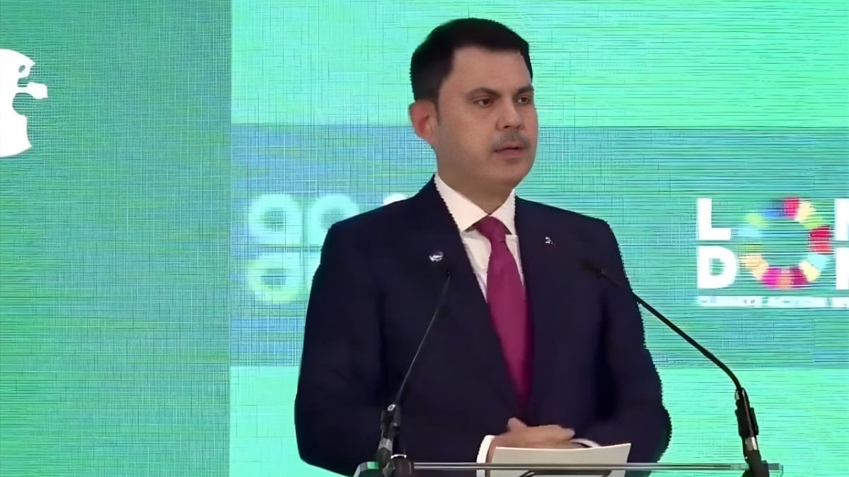 Murat Kurum, Londra'da düzenlenen İklim İnovasyon Forumu'nda konuştu
