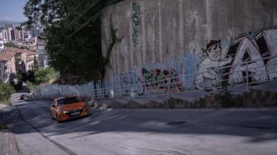 Ankara'daki dik yokuş, sosyal medyada fenomen oldu
