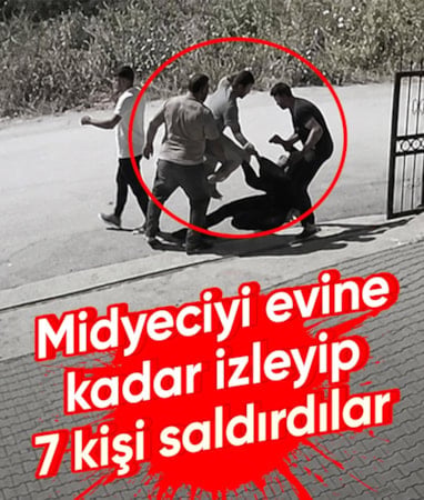 Bursa'da midyeci evinin önünde saldırıya uğradı