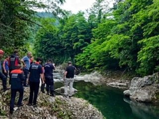Ordu’da kızının gözleri önünde ırmağa düşen baba hayatını kaybetti