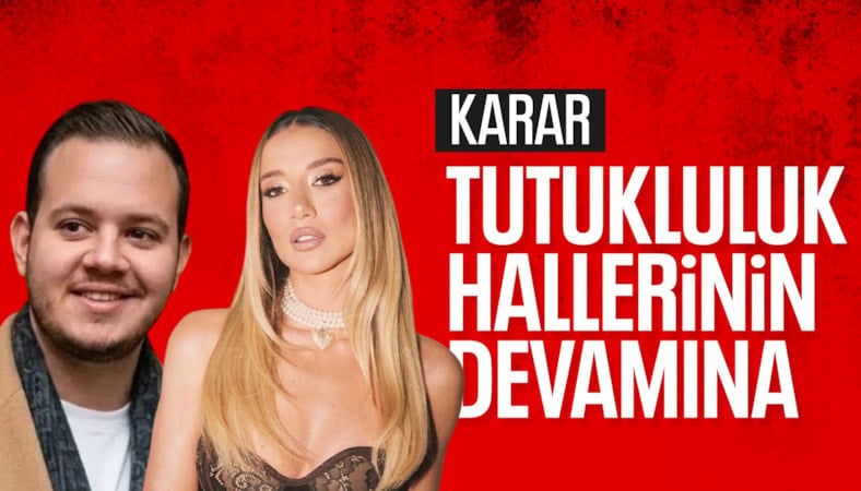 Aleyna Kalaycıoğlu ve Alaattin Kadayıfçıoğlu'nun tutukluluğu devam edecek