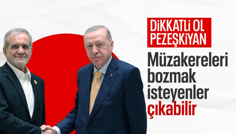 SON DAKİKA! Cumhurbaşkanı Erdoğan İranlı mevkidaşıyla görüştü