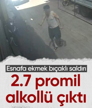 Muğla'da esnaflara ekmek bıçağı ile saldıran şahıs yakalandı