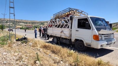 Adıyaman'da kamyonet ile motosiklet çarpıştı: 1 ölü 1 yaralı