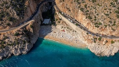 Antalya Kaputaş Plajı görenleri büyülüyor