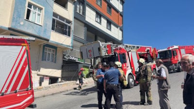 İstanbul'da ev sahibinin yeğeni yangın çıkardı