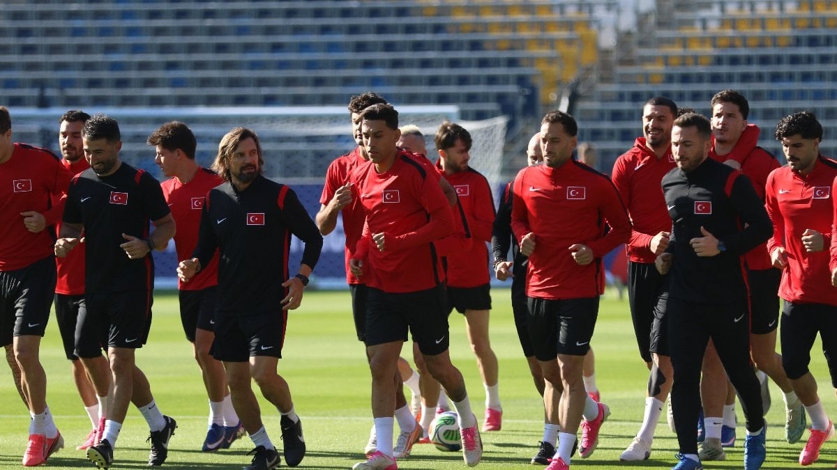 A Milli Futbol Takımı, ABD maçı hazırlıklarını tamamladı