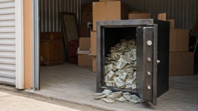 500 dolara satın aldığı terk edilmiş depoda servet buldu! Kasadan çıkan para dudak uçuklattı