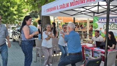 Eskişehir'de vatandaşlar 'hareket yaşı' testine girdi: Fiziksel yaşlarını öğrendiler