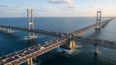 16 şeritli dev köprü geliyor: Çinli mühendisler tarih verdi! Trafik kalmayacak...