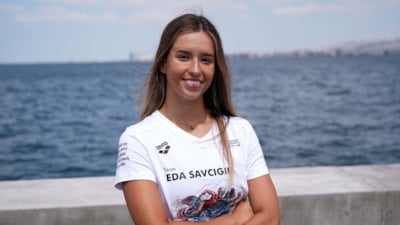 Ultra maraton yüzücüsü Eda Savcıgil'in yeni hedefi 36 kilometre