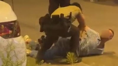 Ankara'da bıçakla bekçiye saldıran kişi etkisiz hale getirildi