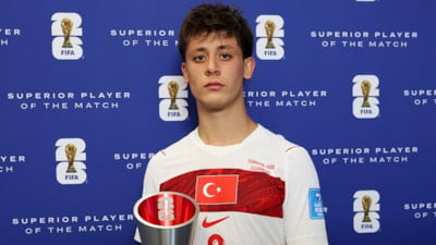 Arda Güler, Türkiye - ABD maçının oyuncusu seçildi