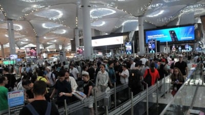 İstanbul Havalimanı’nda tatil yoğunluğu